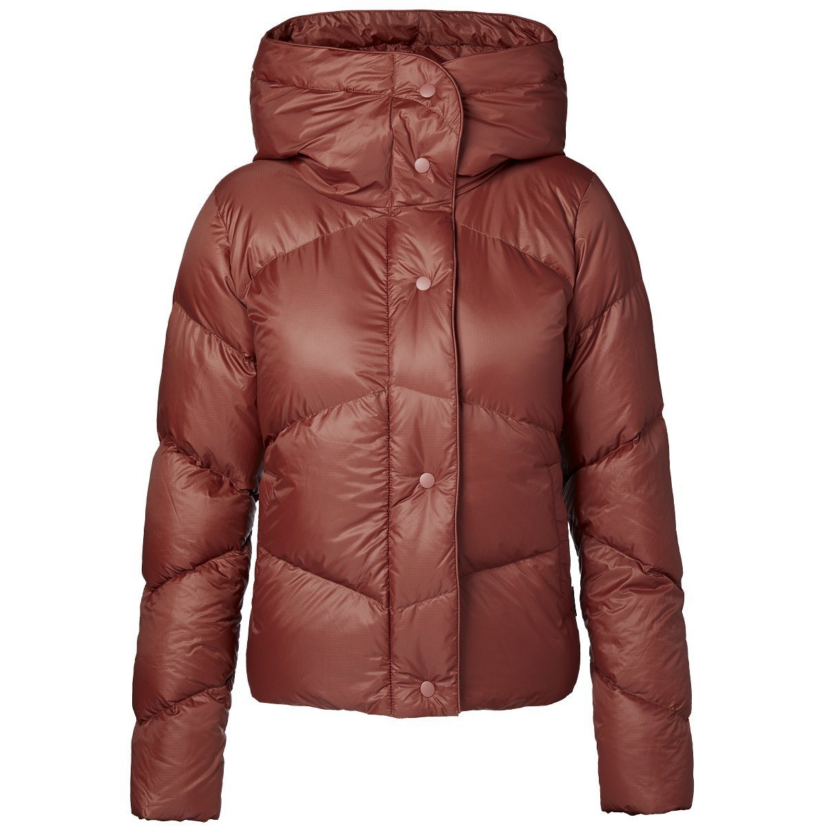 Women's down jacket. Cropped down Jacket.