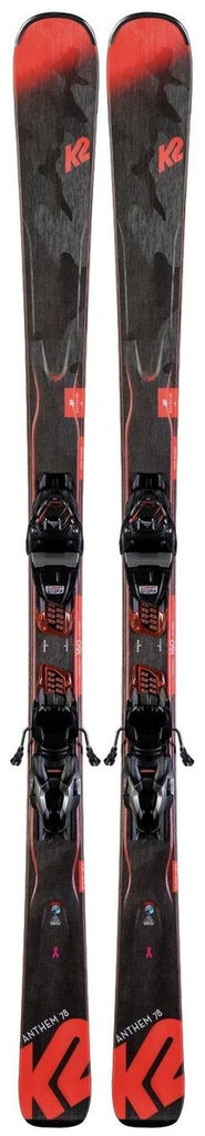 K2 Anthem 78 Skis w/ ER3 10 Compact Quikclik Bindings 2020