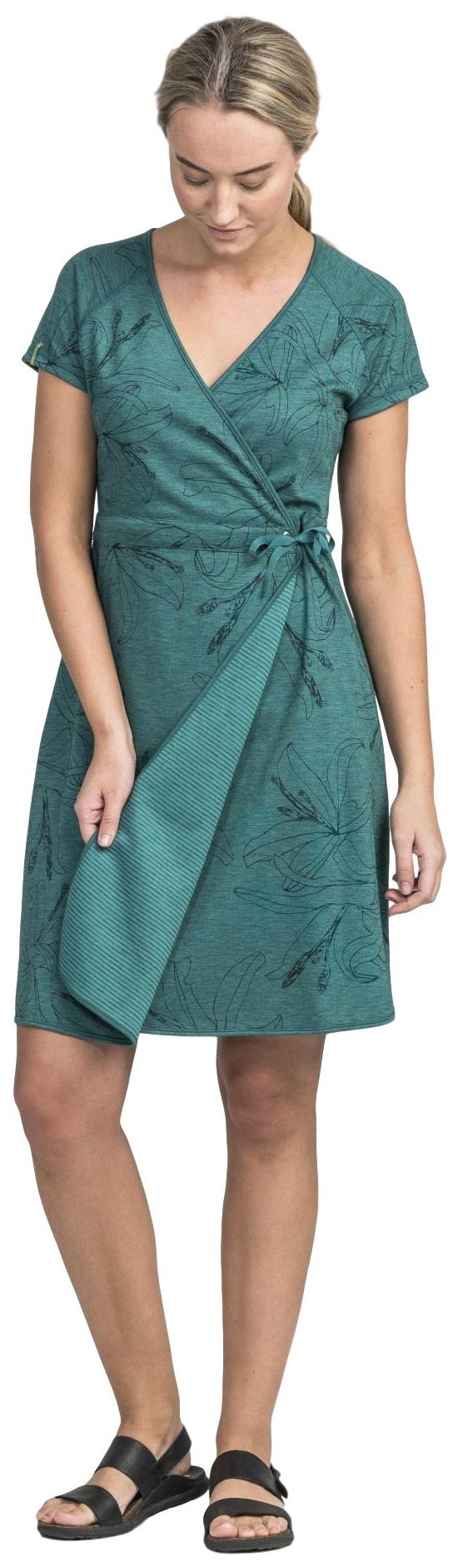 kathmandu wrap dress