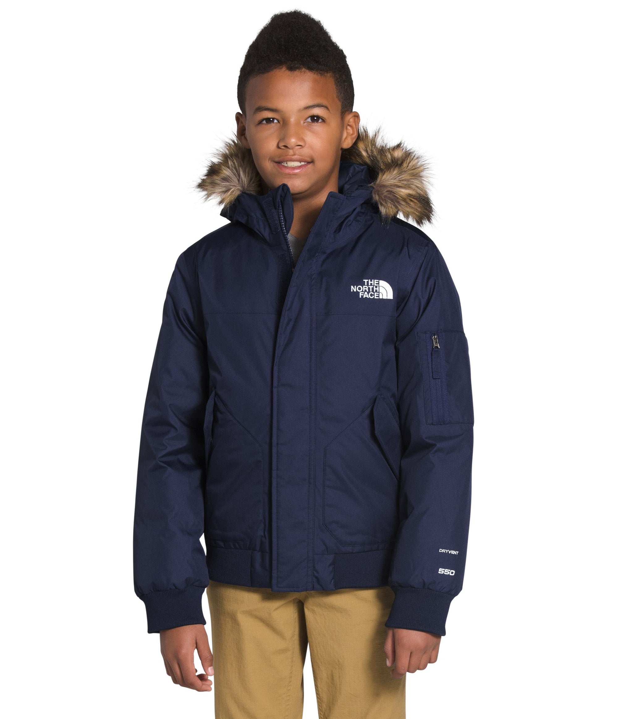 north face gotham jacket boys