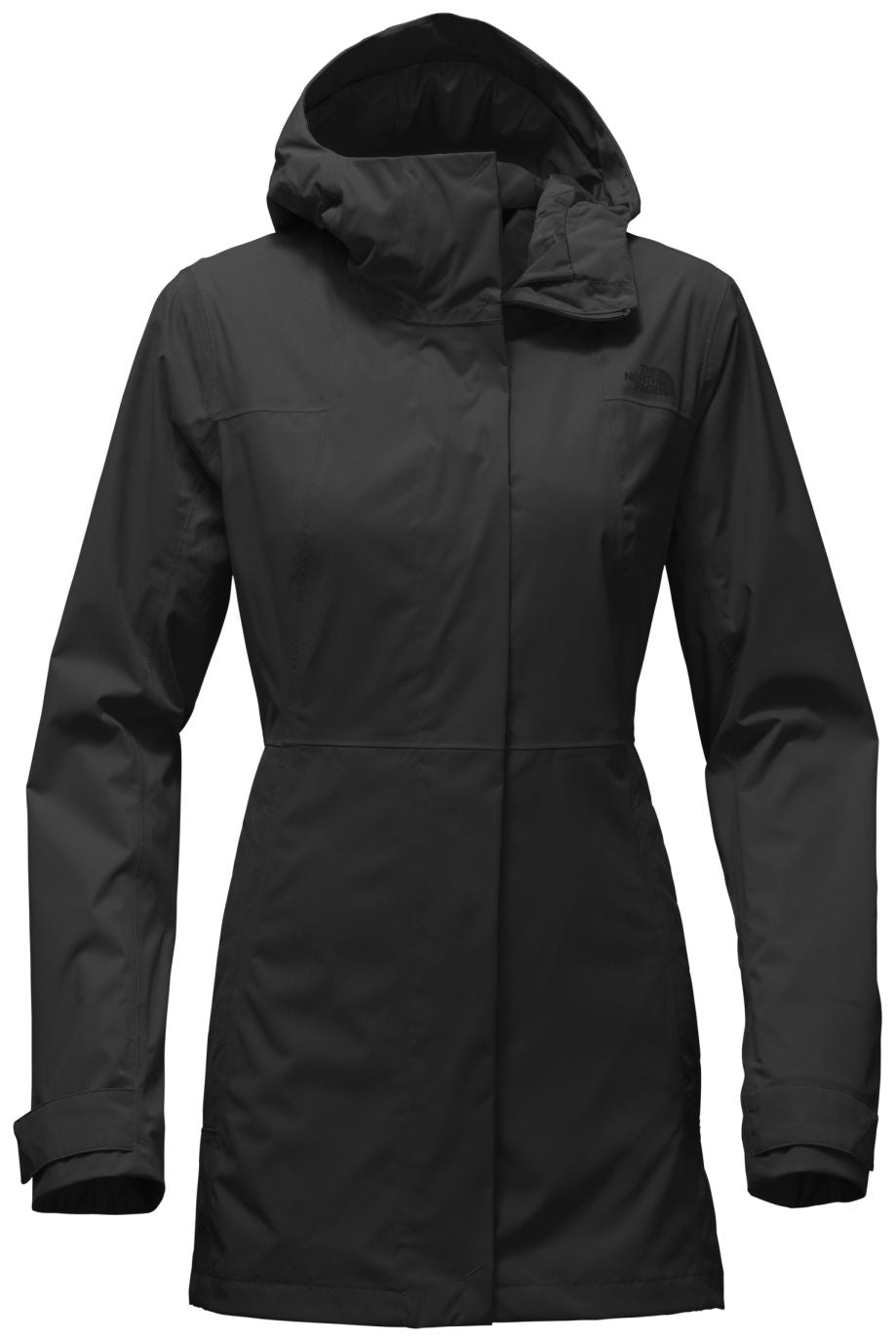 the north face women's city midi trench coat