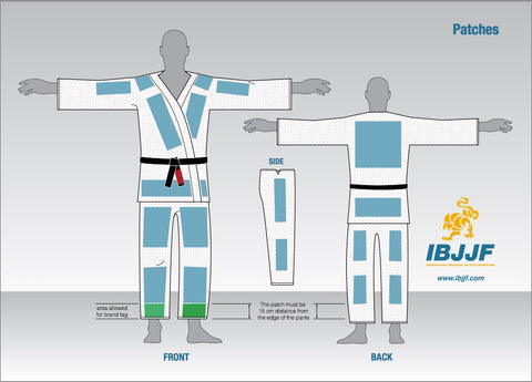 Bjj Gi Patching Regulations Ibjjf Vs Uaejjf Fighters Market