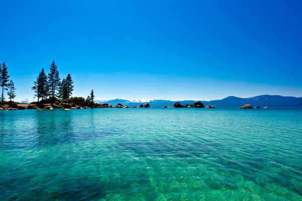 Fishing near Lake Tahoe