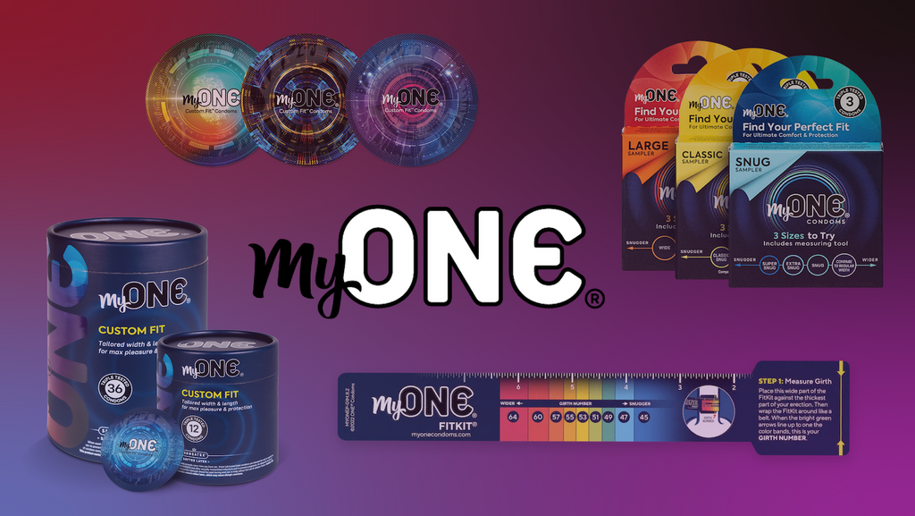 MyONE Custom Condoms, MyONE FitKit, MyONE Sampler, MyONE 3-pack sampler kit