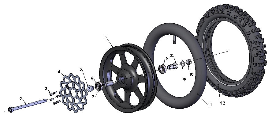 WHEEL FRONT - 2017 CX50 P3