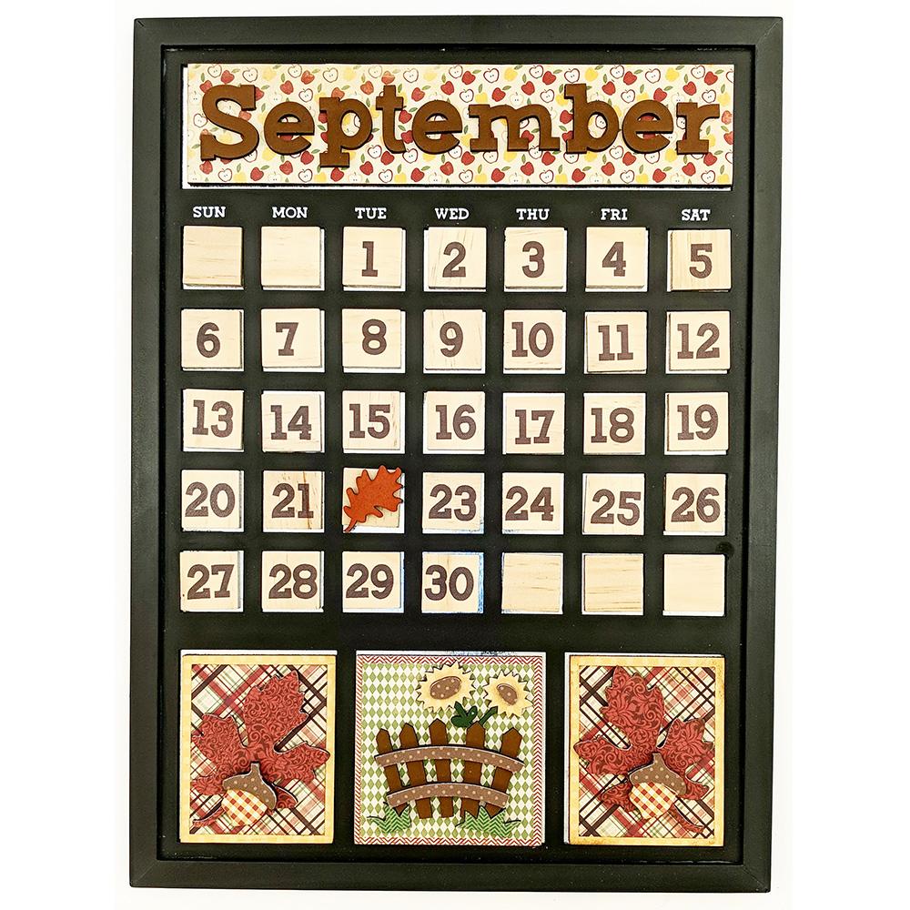 Calendar September Foundations Decor