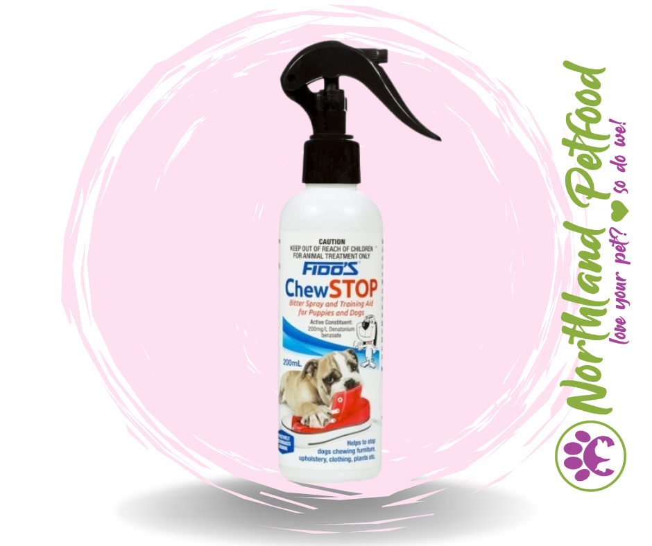 Image of SALE -- 10% OFF -- Fido' s Chew Stop 200ml Bitter spray