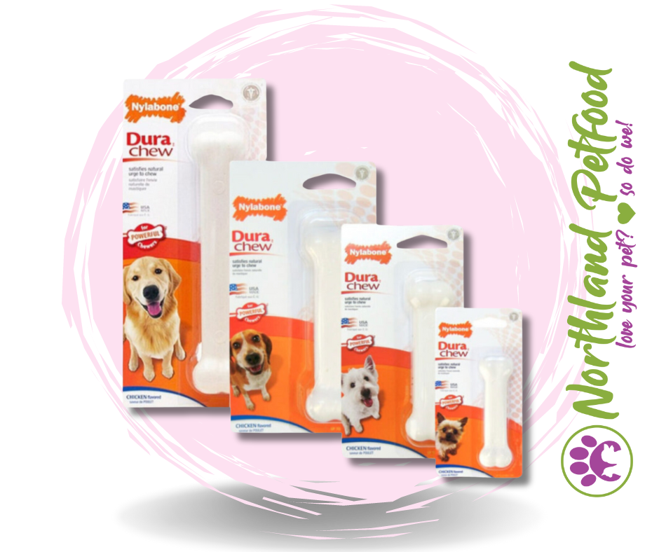 Image of SALE 15% OFF AT CHECKOUT -- Nylabone Dura Chew Chicken Flavour