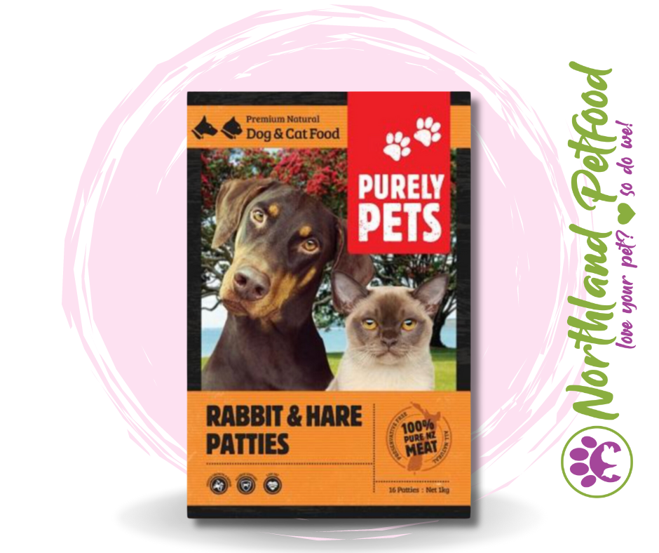 Image of Purely Pets Rabbit/ Hare Patties 1kg / IN STORE ONLY