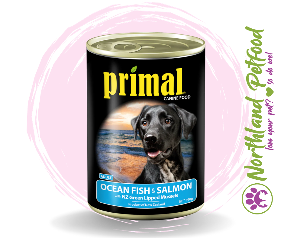 Image of SALE -- 15% OFF -- Primal Canned Dog Food - Ocean Fish & Salmon