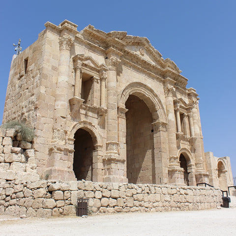 Hadrian's Arch at the Ancient Roman City of Jerash, Jordan (LEO Design)