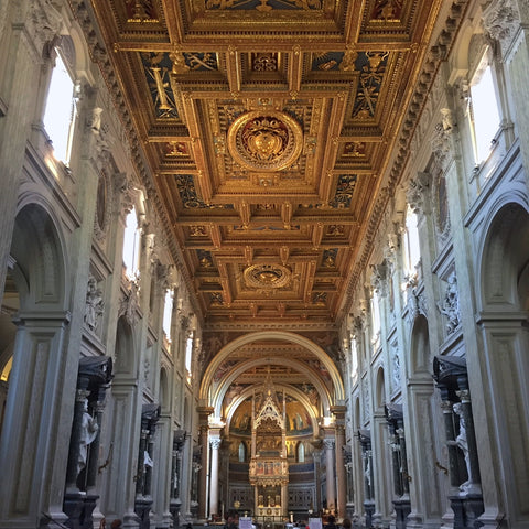 Central Nave of San Giovanni in Laterano in Rome (LEO Design)