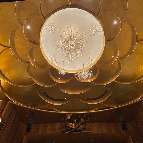 The Ceiling of the Metropolitan Opera House, Lincoln Center, New York City (LEO Design)