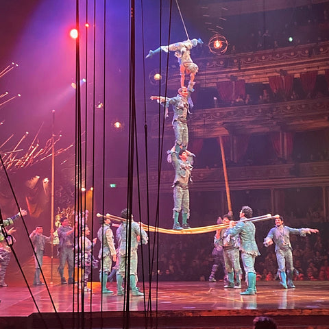 Cirque du Soleil Performers at the Royal Albert Hall, London (LEO Design)