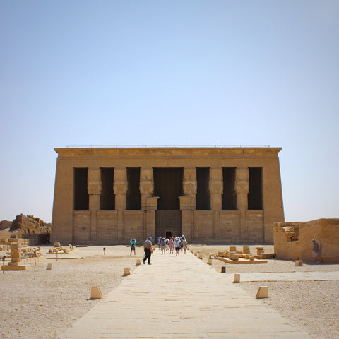 Temple of Dendara to the Goddess Hathor in Qena, Upper Egypt (LEO Design)