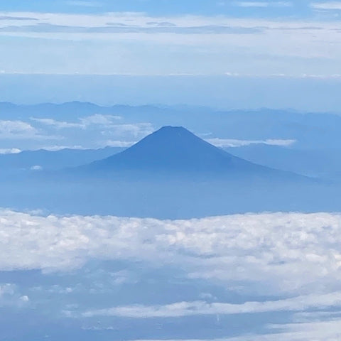 View of Glorious Mount Fuji from the Air (LEO Design)