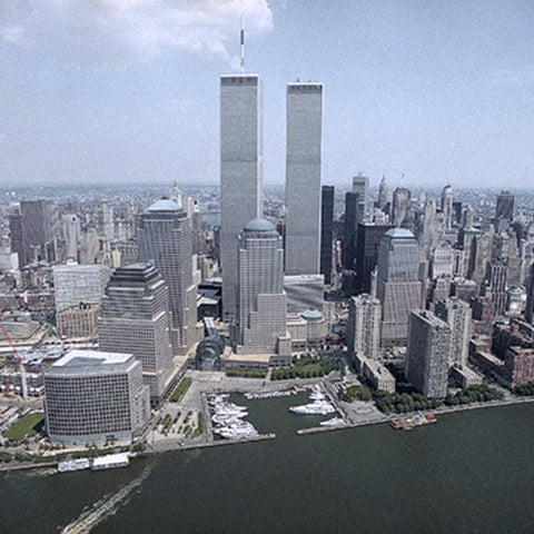 The Twin Towers of New York's World Trade Center 