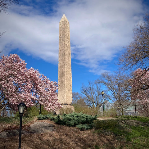 Ancient Egyptian Obelisk, Called "Cleopatra's Needle," in New York's Central Park (LEO Design)