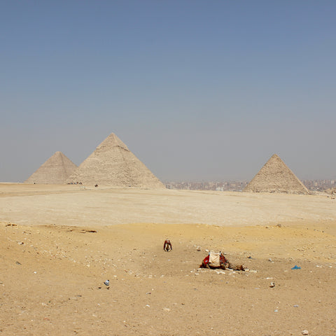 The Great Pyramids of Giza, Egypt (LEO Design)