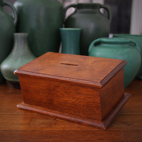 Edwardian English Mahogany Mite Box (LEO Design)