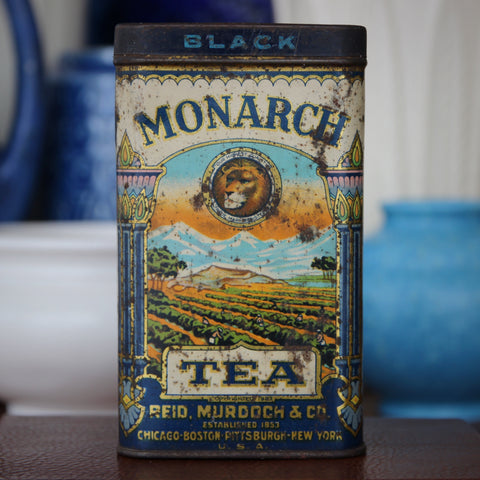 "Monarch" Black Tea Tin by Reid, Murdoch & Co. (LEO Design)