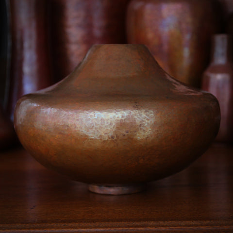 Mexican Hand-Hammered "Volcano" Vase (LEO Design)