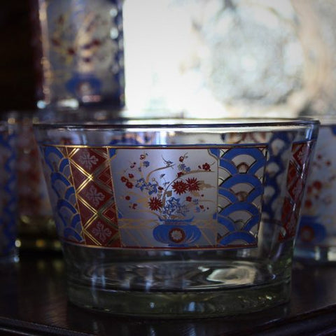 Ice Bowl with Aesthetic Movement Japanese Graphic Decoration (LEO Design)