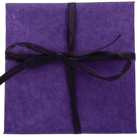 Purple tissue gift wrap for Handmade Jewelry