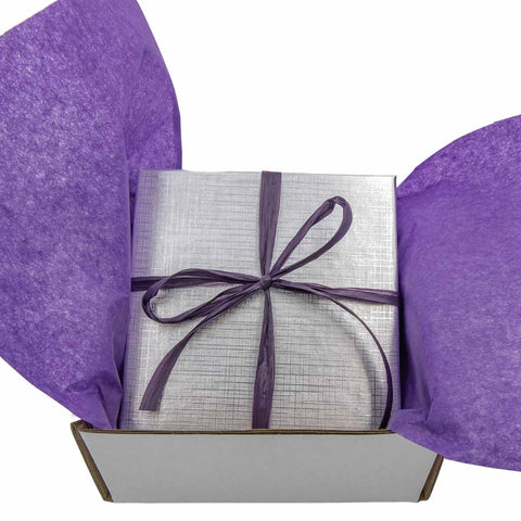 Nicely presented gift box with a ribbon For Handmade Artisan Jewelry