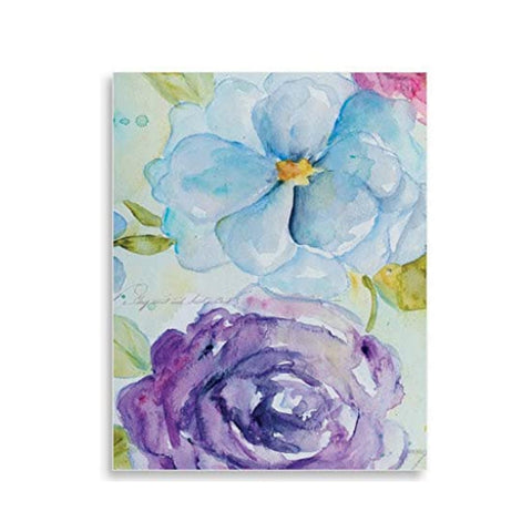 Handwritten Flower Gift Card Wrap For Handmade Artisan Jewelry