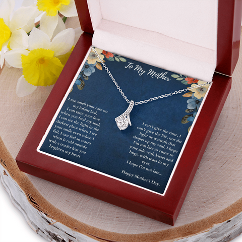 To My Mom Necklace Gift