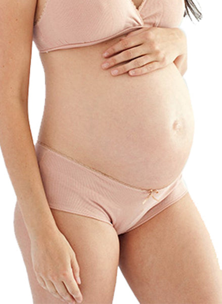BLANQI Seamless Maternity Over Belly Support Thong - Nude – Mums and Bumps