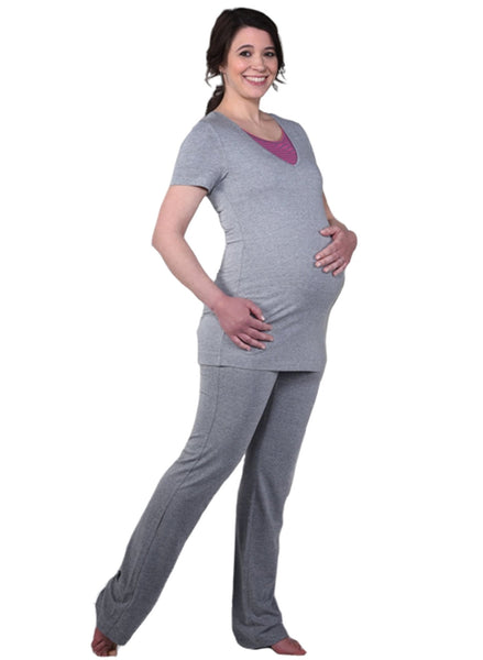 Women's Super Mom Super Tired maternity & nursing pajamas Set – Joli-Glo  Maternity