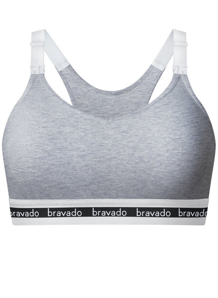 Breastfeeding Sports Bra - Smoothie Crop Black