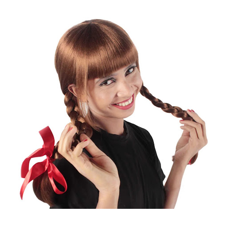 annabelle pigtail wig