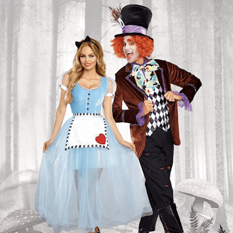 Alice in Wonderland and the Mad Hatter