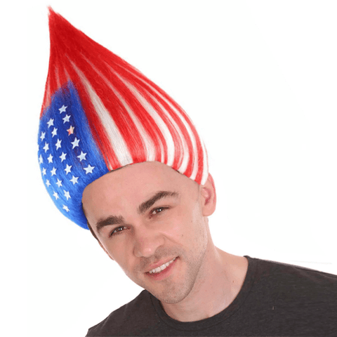 American colored wig