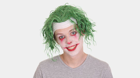 Joker– The Crazy Villain Wig