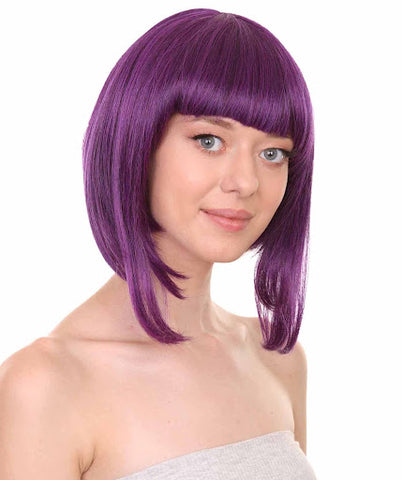 Purple Bob Wigs