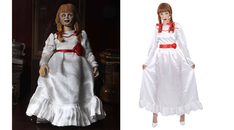 annabelle costume and wig
