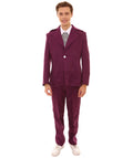 70's Rock Star | Light Purple Suit with Dickie and Tie