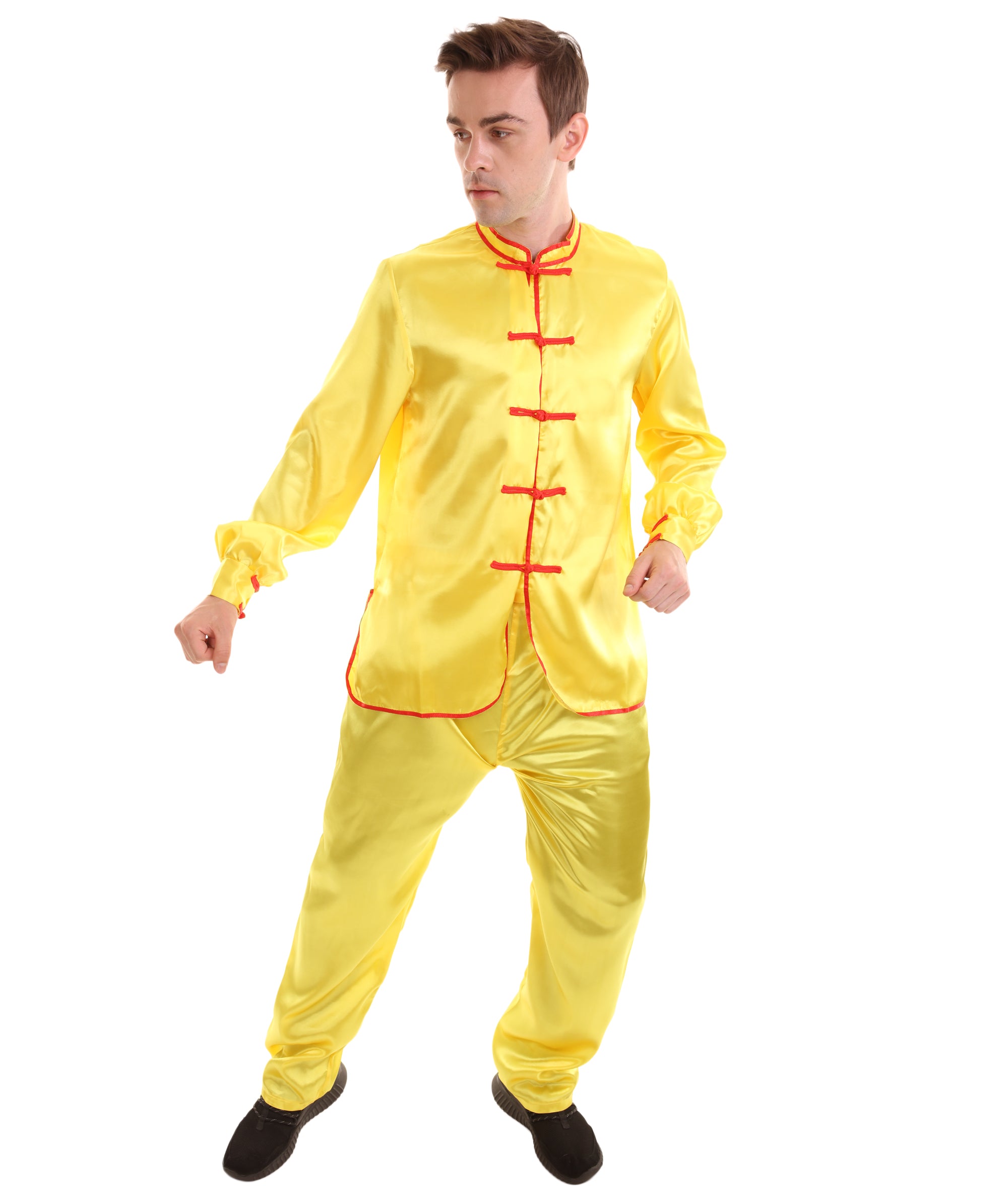 Adult Men's Chinese Traditional Kung Fu Costume | Multiple Color Optio