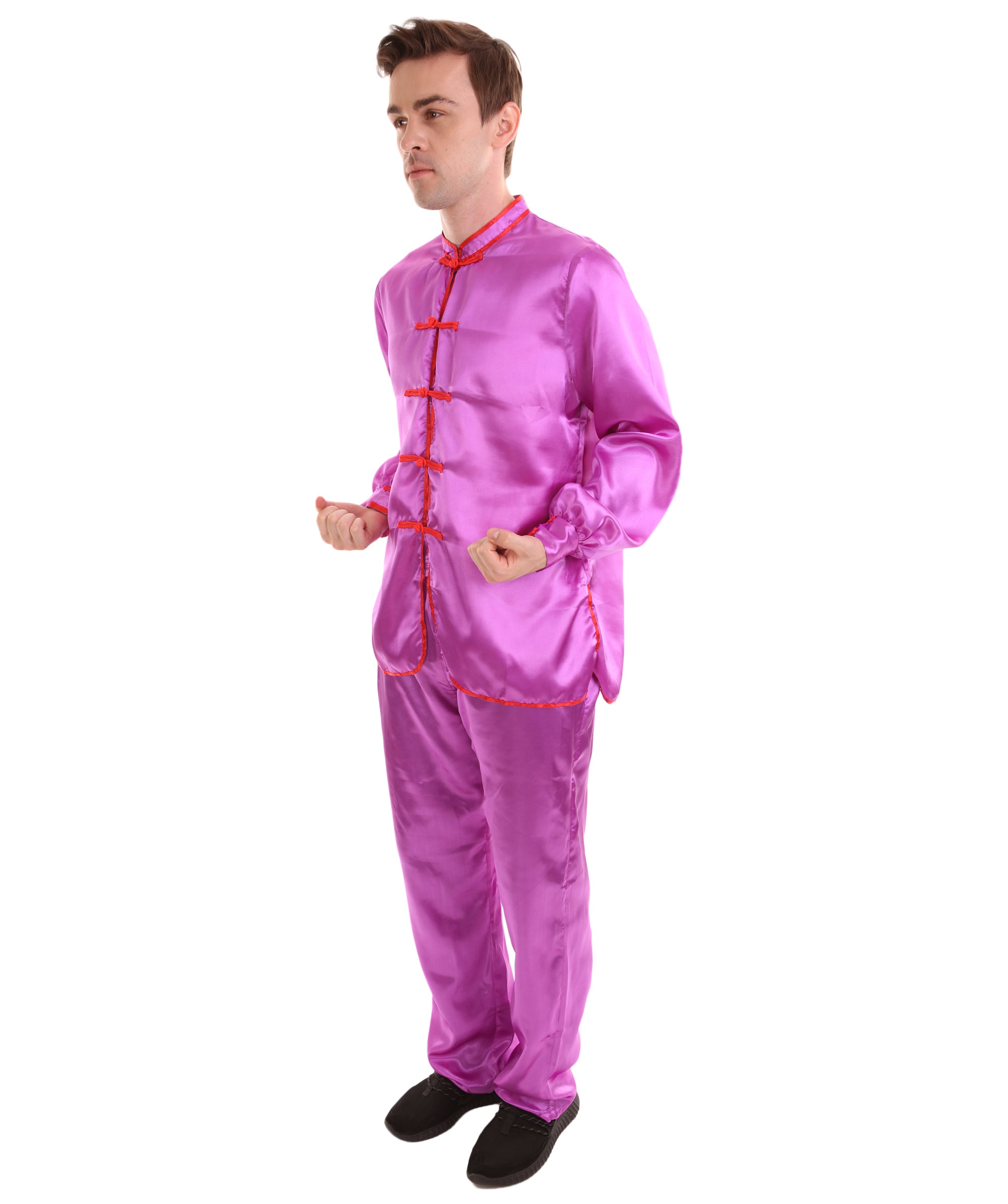 Adult Men's Chinese Traditional Kung Fu Costume | Multiple Color Optio