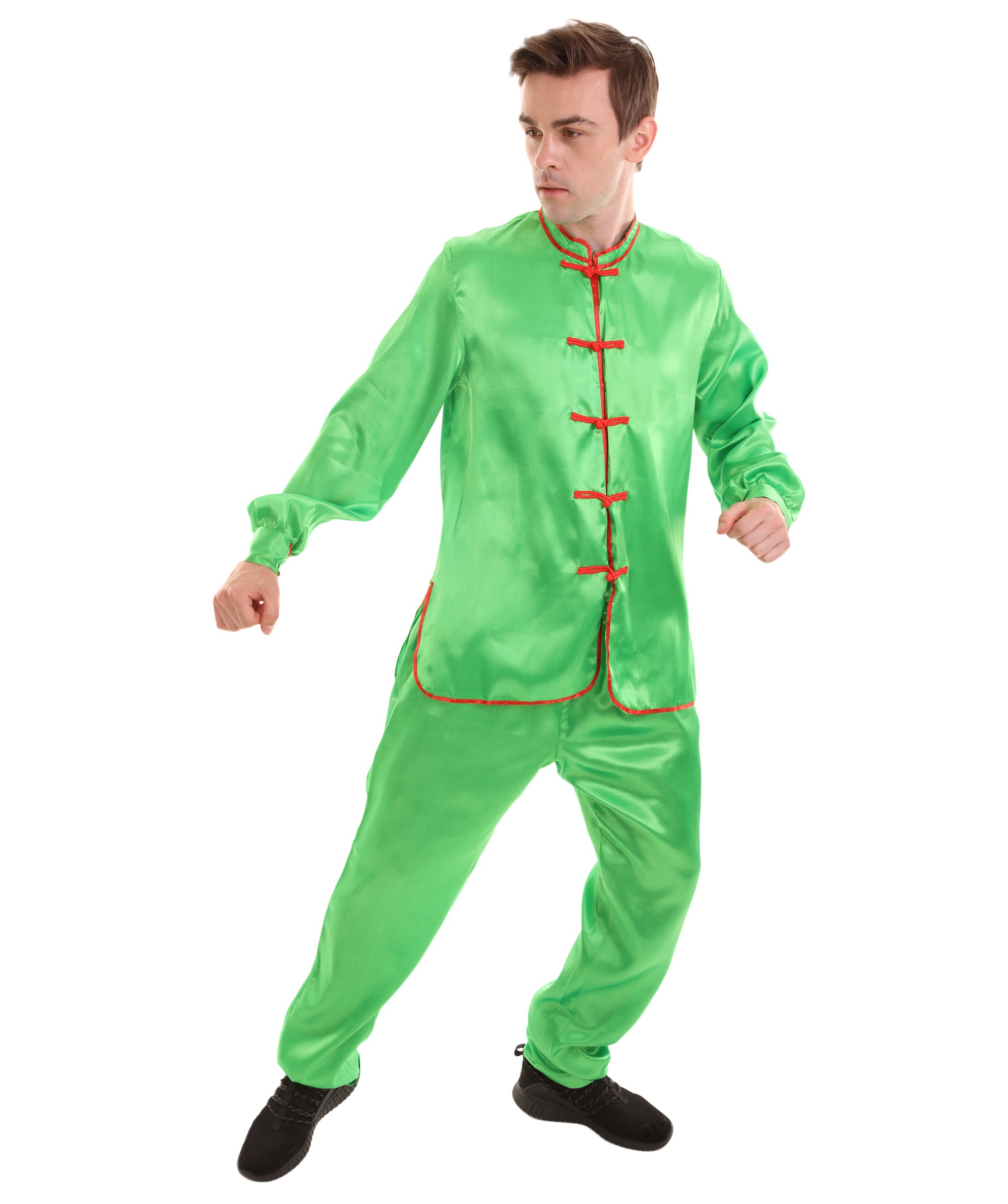 Adult Men's Chinese Traditional Kung Fu Costume | Multiple Color Optio