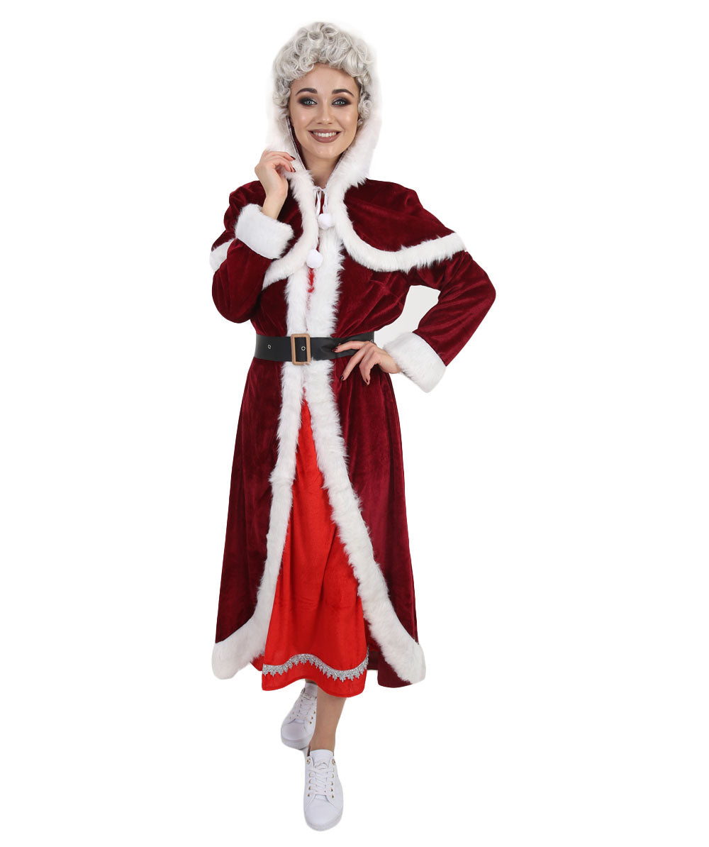 Deluxe Classic Mrs Santa Claus Costume Women S Santa