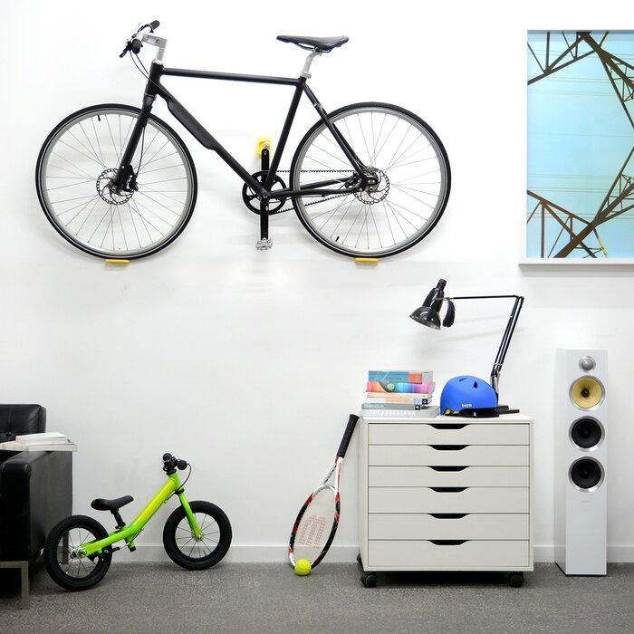 cycloc super hero wall mounted bike holder