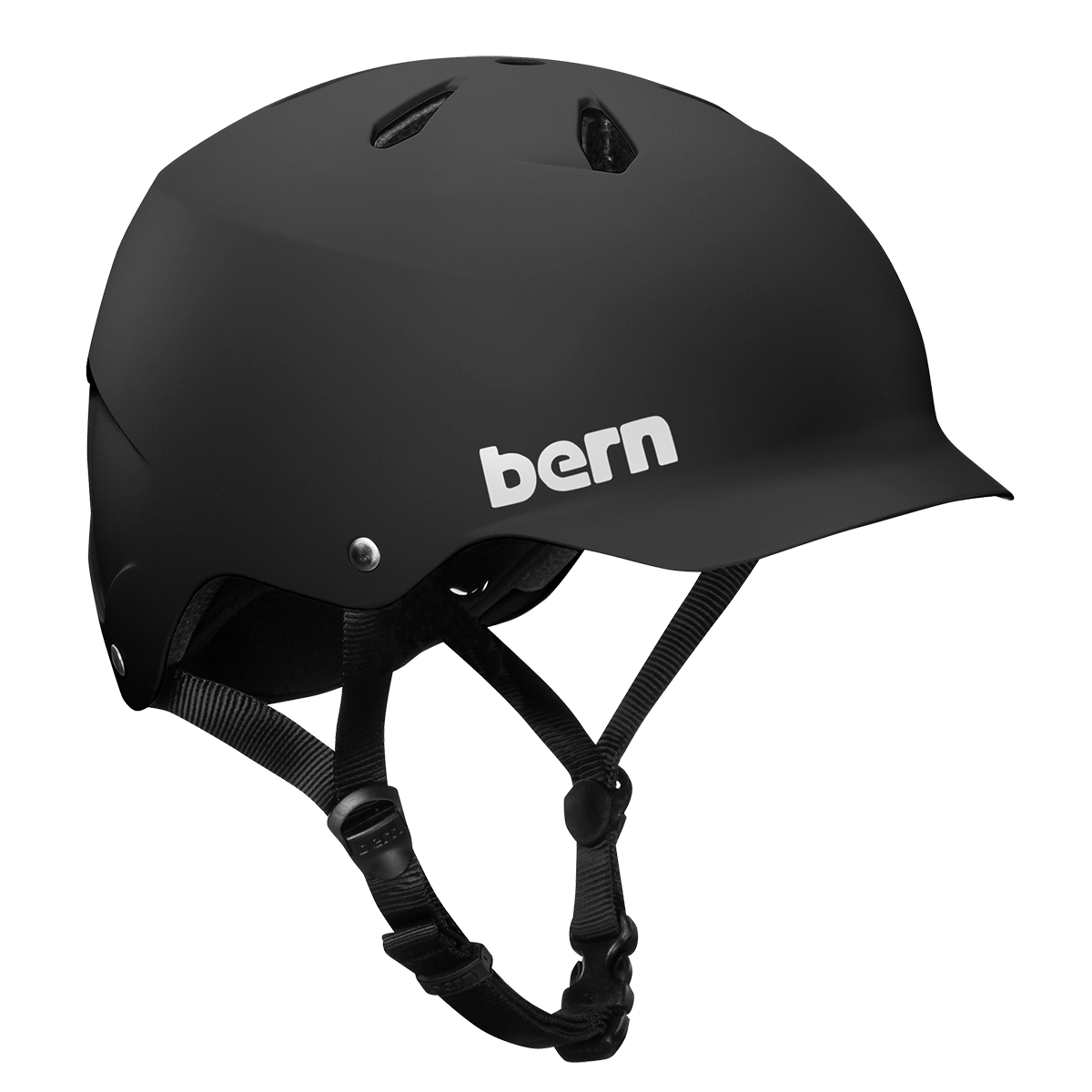  Bern  Watts Helmet Matte Black SpinWarriors