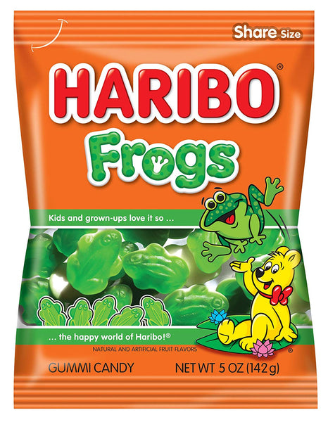 Haribo Frogs [142g] - USA | Plus Candy