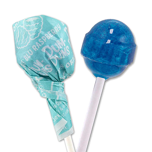 Dum Dum Color Party Bag Light Blue Blueraspberry | Plus Candy