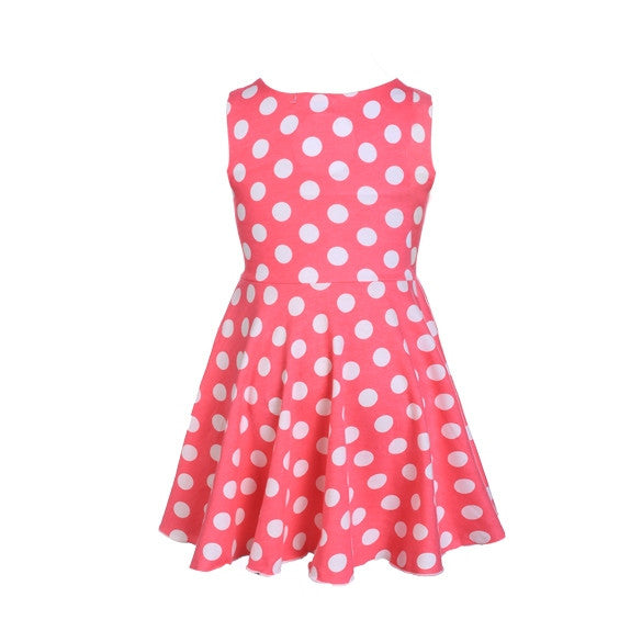 Baby Kids Children Girl Fashion Casual Round Neck Sleeveless Patchwork ...